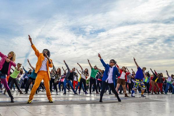 De leukste activiteit met de flashmob workshop i n !